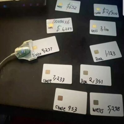 fake debit cards